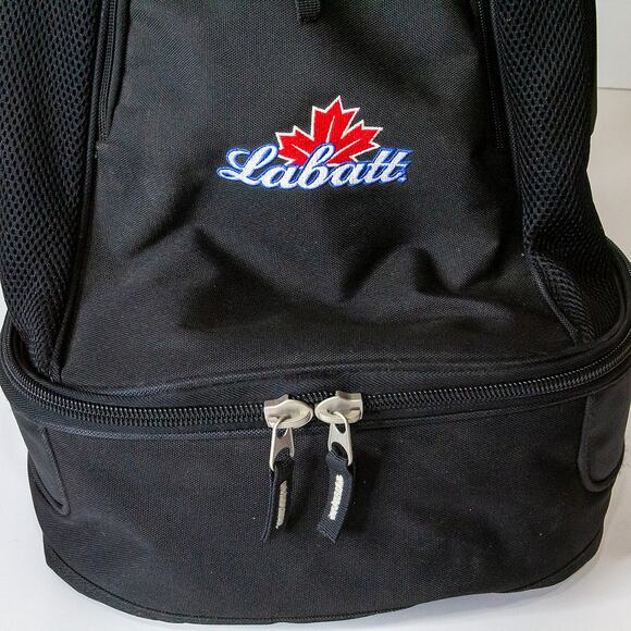 Ogio Labatt Brewing Blue Light Pilsener Backpack Cooler Bag EUC 21H x 12W x 9D - Picture 2 of 13